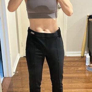 Carolina Herrera Black Track Pants